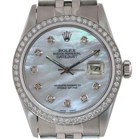 rolex date diamond bezel|Rolex watch diamond bezel prices.